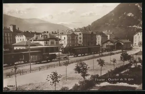 AK Fleurier, Quartier de la gare
