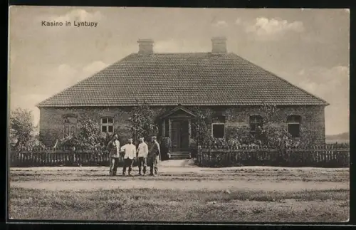 AK Lyntupy, Kasino mit Garten