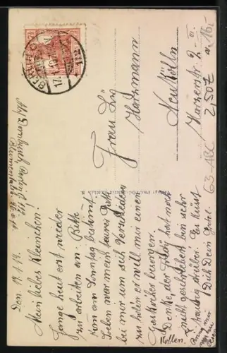 AK Schauspielerin Asta Nielsen in spanischer Tracht