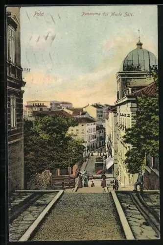 AK Pola, Panorama dal Monte Zaro