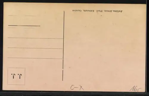 AK Genève, Rue d`Italie, École secondaire des Jeunes Filles