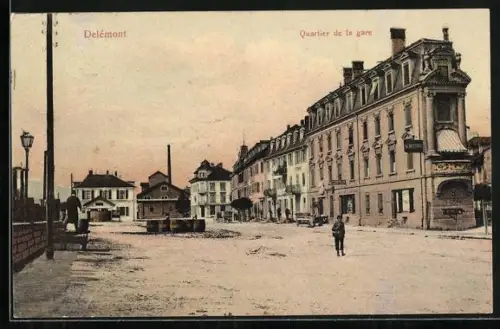 AK Delémont, Quartier de la gare