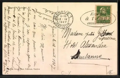 AK Genève, Florissant, La Résidence