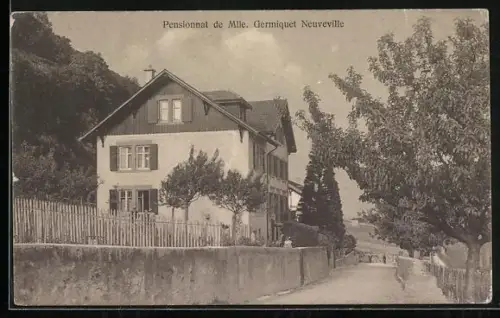 AK Neuveville, Pensionnat de Mlle. Germiquet