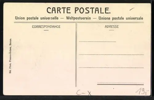 AK Genève, Fêtes d`Inauguration du Simplon, Mr le Président Forrer serre la main aux Mineurs