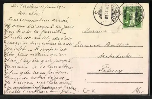 AK Verrières-Suisses, Hotel Federal, Cafe Suisse, La Frontière