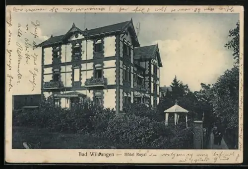 AK Bad Wildungen, Hotel Royal