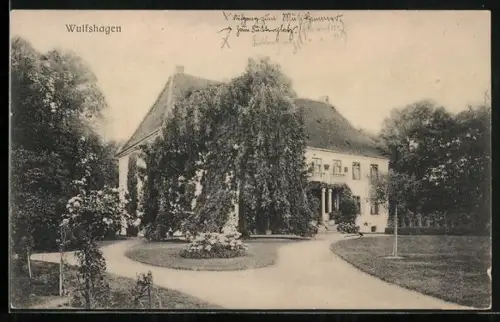 AK Tüttendorf, Schloss-Gut Wulfshagen