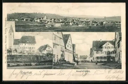 AK Engstlatt, Hauptstrasse, Ortsansicht