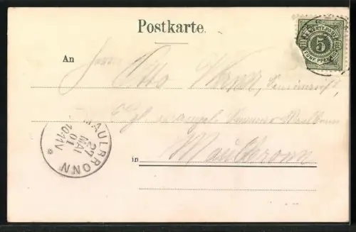 AK Engstlatt, Hauptstrasse, Ortsansicht