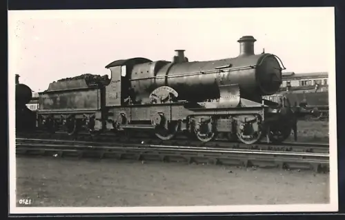 Foto-AK Englische Eisenbahn, Lokomotive No. 3450 Inchcape der GWR