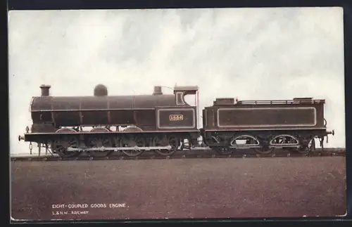 AK Eight-Coupled Goods Engine No. 1866, Lokomotive