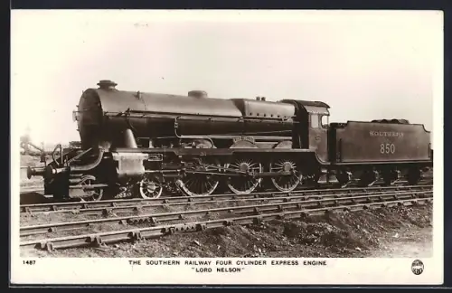AK Southern Railway Four Cylinder Express Engine Lord Nelson, englische Eisenbahn