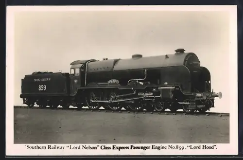 AK Lord Nelson Class Express Passenger Engine No.859, Southern Rly., englische Eisenbahn