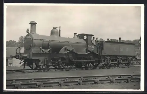 Foto-AK Englische Eisenbahn, Lokomotive No. 20012 der L. M. S.