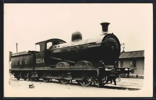 Foto-AK Englische Eisenbahn, Lokomotive No. 12514 der L. M. S.