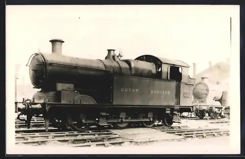 Foto-AK Englische Eisenbahn, Lokomotive No. 333 der G. W. R.