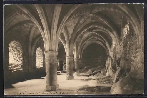 AK Château de Chillon, Chapelle Militaire
