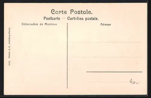 AK Montreux, Débarcadére