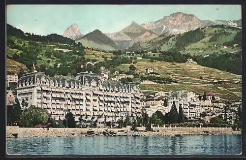 AK Montreux, Palace et Rochers de Naye