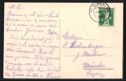 AK Saint-Gingolph, Vue générale