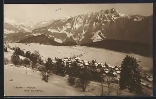 AK Leysin Village, Vue Générale en hiver