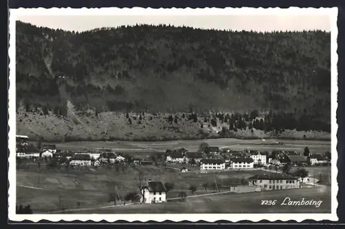 AK Lamboing, Teilansicht mit Bäumen