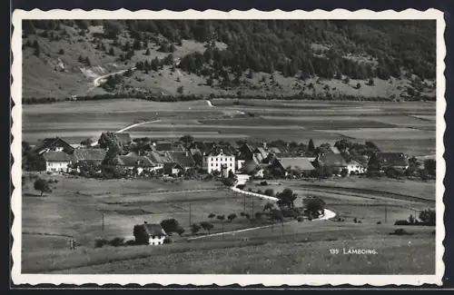 AK Lamboing, Teilansicht mit Strassenpartie