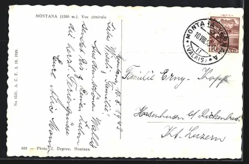 AK Montana, Vue générale