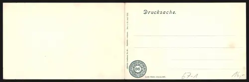 Klapp-AK Nürnberg, Bayr. Jubiläums-Ausstellung 1906, Panorama vom Aussichtsturm