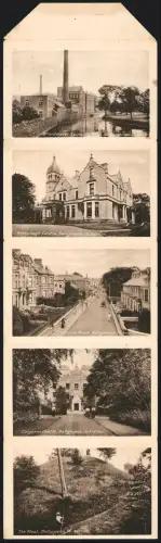 Klapp-AK Ballymena /Antrim, Braidwater Spinning Mills, Kintullagh Castle, Calgorm Road, Calgorm Castle