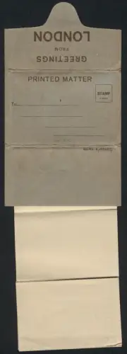 Leporello-AK London, Entrance to the Mall, The Marble Arch, National Gallery and Trafalgar Square, Kensington Gardens