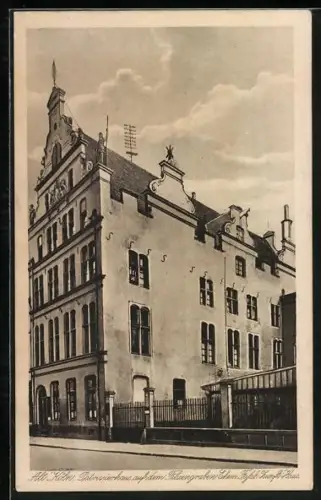 AK Köln, Zunfthaus der Fassbinder, Filzengraben-Strasse