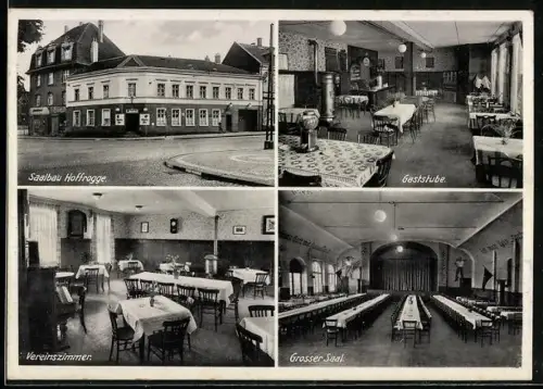 AK Essen-Stoppenberg, Saalbau Josef Hoffrogge mit Restaurant, Vereinszimmer und Saal, Stoppenberger Strasse 4