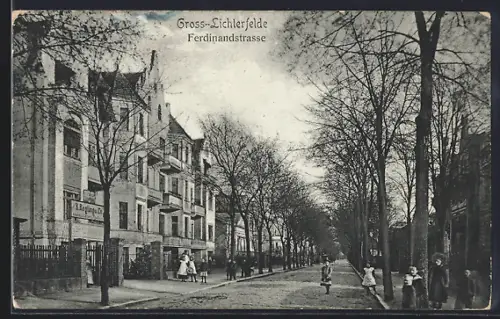AK Berlin-Lichterfelde, Ferdinandstrasse