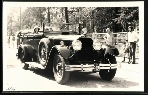 Fotografie Auto Mercedes Benz Cabrio, Kennzeichen: 5-110