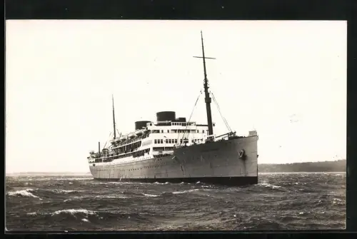 Fotografie M.S. Warwick Castle, Union-Castle Mail Steamship Co. Ltd.