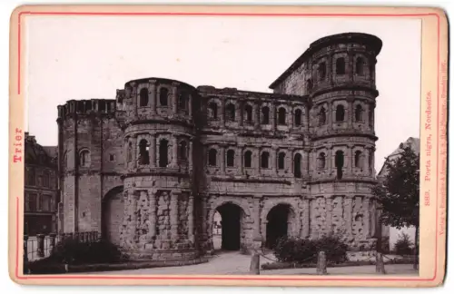 Fotografie Römmler & Jonas, Dresden, Ansicht Trier, Porta Nigra, Nordseite