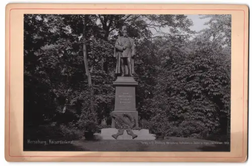 Fotografie Zedler & Vogel, Darmstadt, Ansicht Merseburg, Kaiserdenkmal