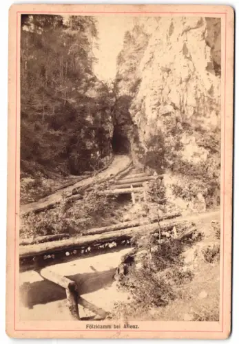 Fotografie Nicolaus Krass, Mariazell, Wienergasse 61, Ansicht Aflenz, Blick in den Fölzklamm