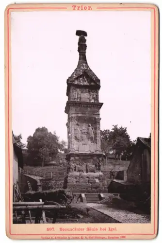 Fotografie Römmler & Jonas, Dresden, Ansicht Trier, Secundinier Säule bei Igel