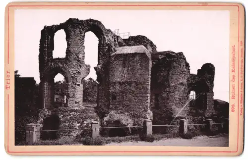 Fotografie Römmler & Jonas, Dresden, Ansicht Trier, Ruinen des Kaiserpalasts