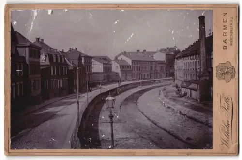 Fotografie Wilhelm Fülle, Barmen, Wertherstr. 20, Ansicht Barmen, Blick in Werther Bollwerk