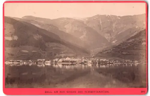Fotografie Würthle & Spinnhirn, Salzburg, Schwarzstrasse 8, Ansicht Zell am See, Landschaftsansicht Zell am See