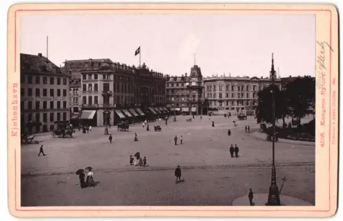 Fotografie Römmler & Jonas, Dresden, Ansicht Kopenhagen, Kongens Nytorv, Stadtansicht mit belebtem Platz
