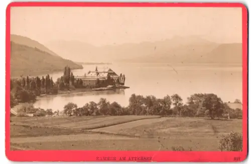 Fotografie Würthle & Spinnhirn, Salzburg, Schwarzstrasse 9, Ansicht Kammer, Landschaftspanorama Attersee
