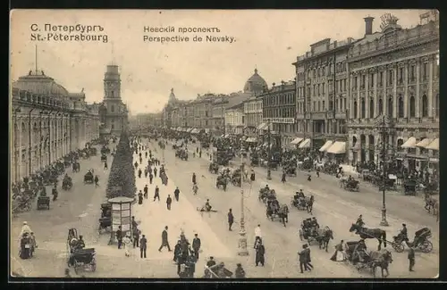 AK St.-Pétersbourg, Perspective de Nevsky
