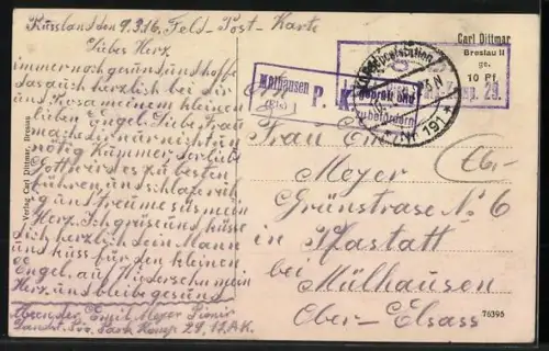 AK Brest - Litowsk, Ortsansicht