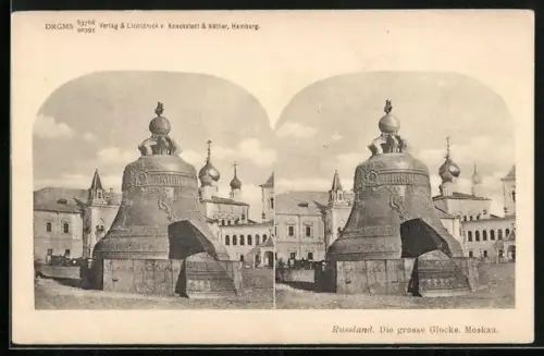 AK Moskau, Die grosse Glocke