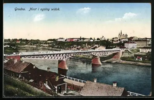 AK Grodno, Most i ogólny widok
